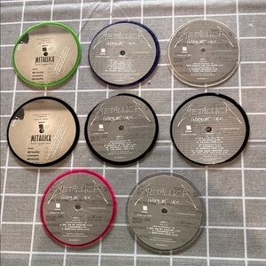 METALLICA Vinyl Record Set - PLEASE READ THE DESCRIPTION-NO RETURNS NO REFUNDS